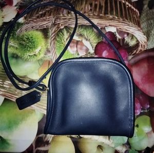 Coach Blue Leather Crossbody bag
